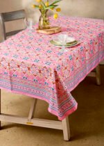 Luxe Canvas Printed Table Cloth
