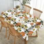 Colorful Cotton Feel Dining Table Cloth