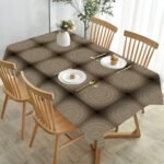 Soft Cotton Feel Multicolor Table Cover